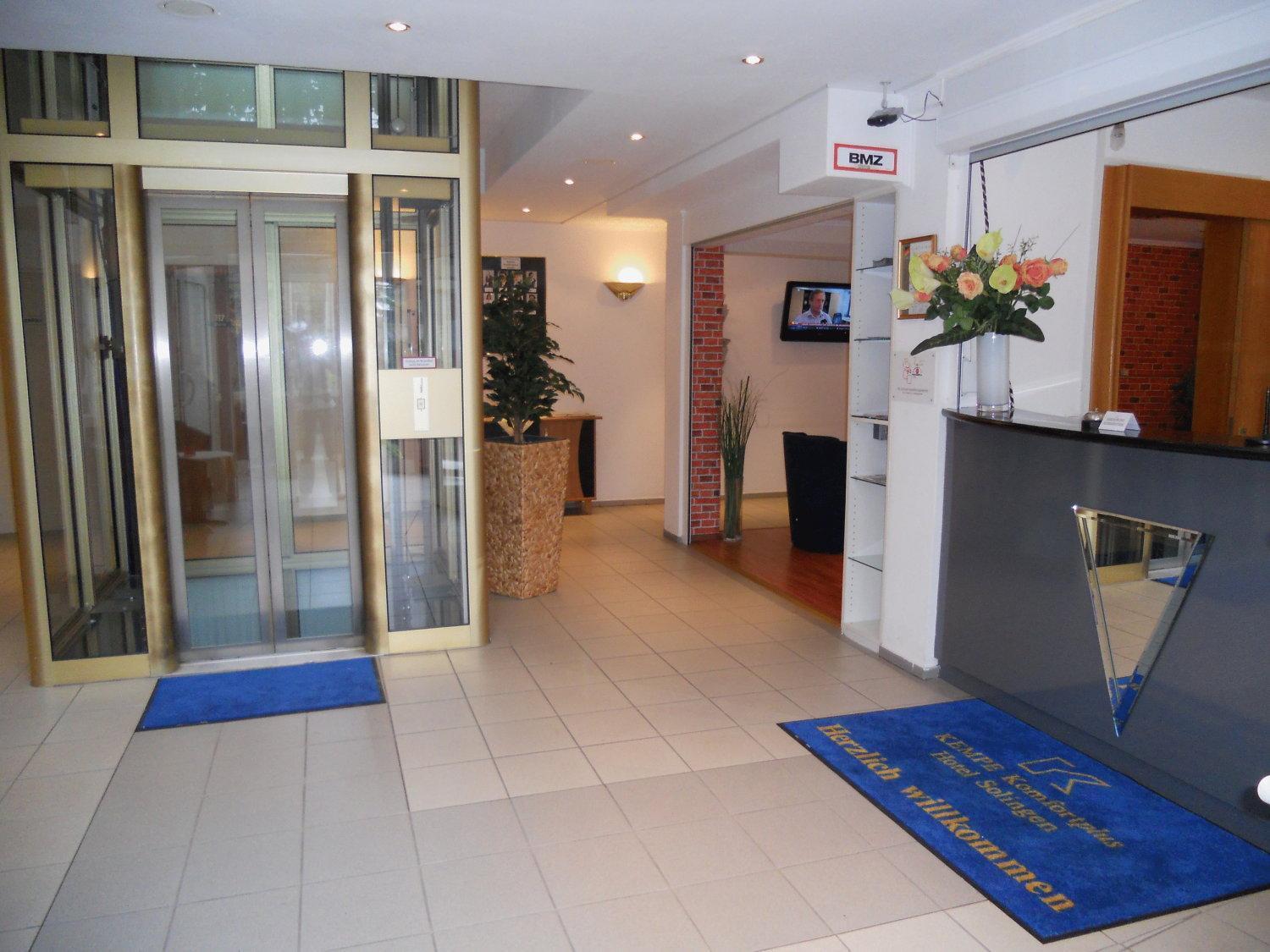 Kempe Komfort Plus Hotel Solingen Beltér fotó